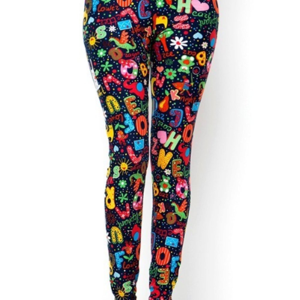 3/$25  Alphabet Animals Plus Size  NWT XL 1X - 4X